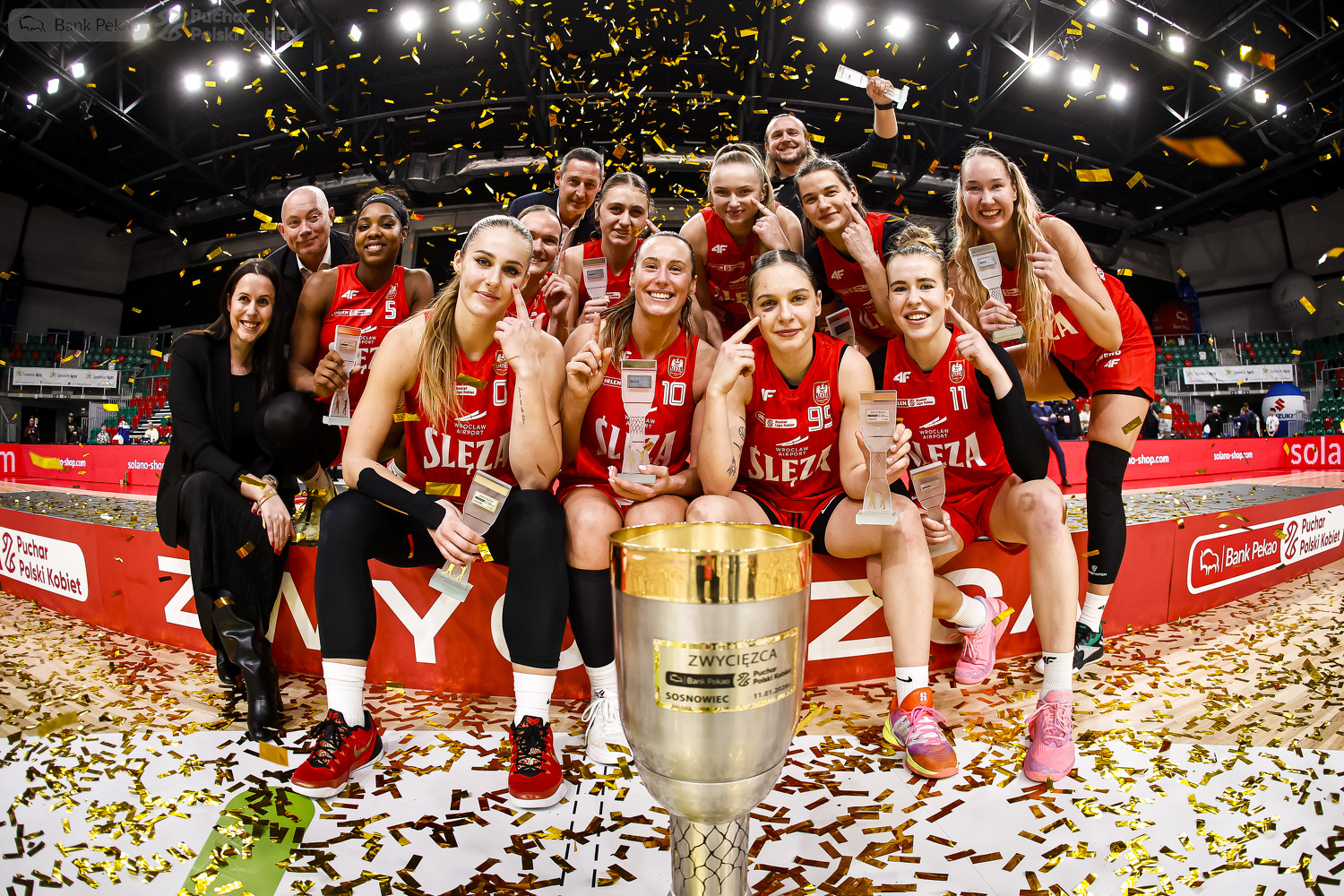 Historyczny triumf Ślęzy. Wrocławianki zdobywają Pekao S.A. Puchar Polski Kobiet