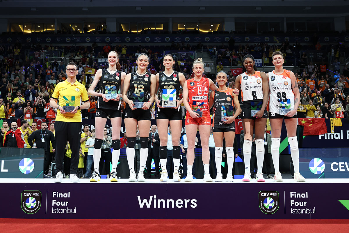 VakifBank i Eczacibasi dominują w drużynie marzeń Ligi Mistrzyń